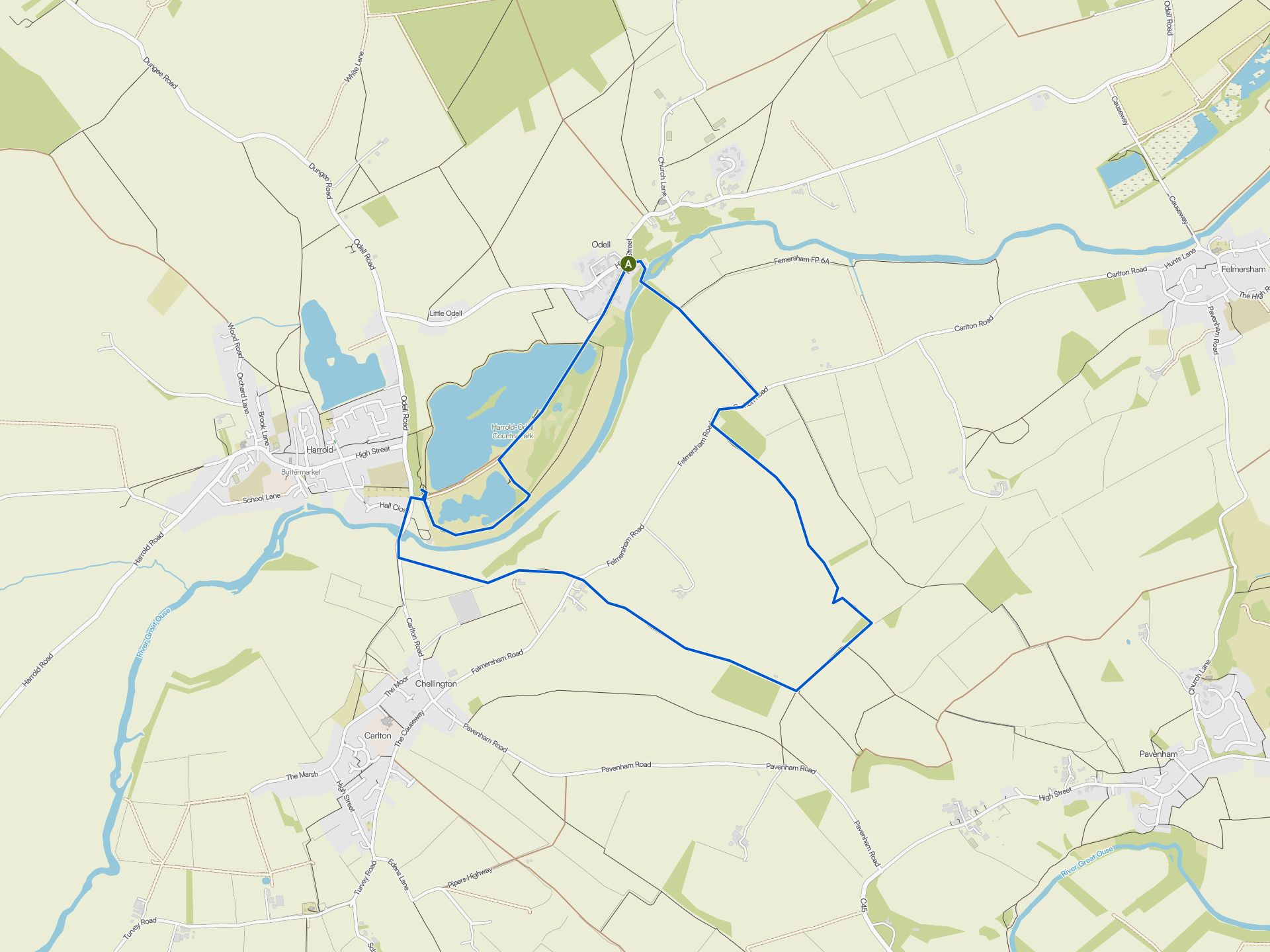 The best walks and hikes around Sharnbrook | Komoot